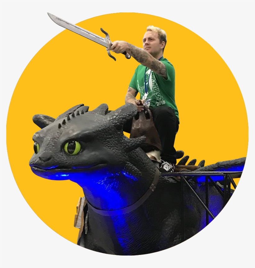 Climb Aboard "toothless" From The Film "how To Train - Tulsa Pop Kids, transparent png download