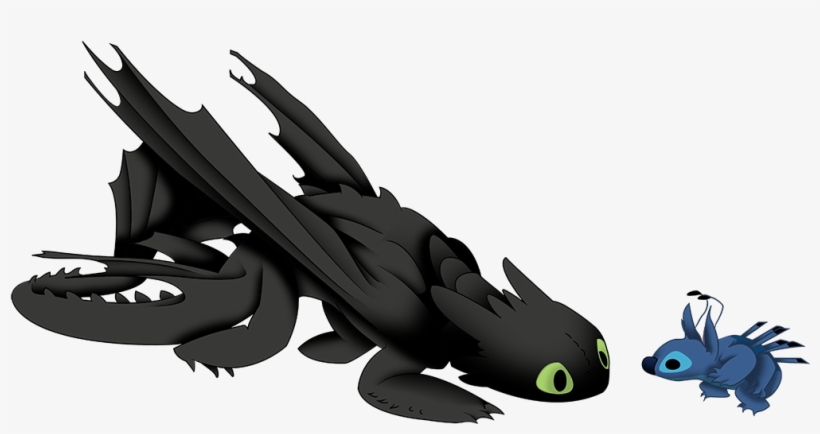 Toothless And Stitch Png, transparent png download