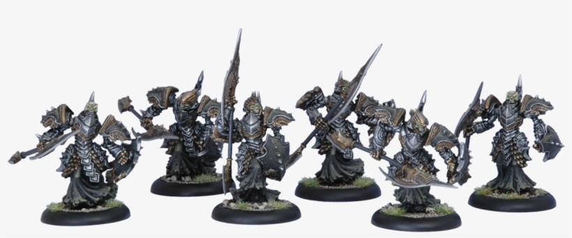 Bane Knights Unit - Warmachine Cryx Bane Knights, transparent png download