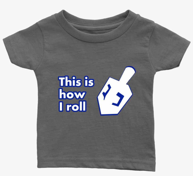 White Dreidel Baby T Shirt - Chicago Cubs Tshirts, transparent png download