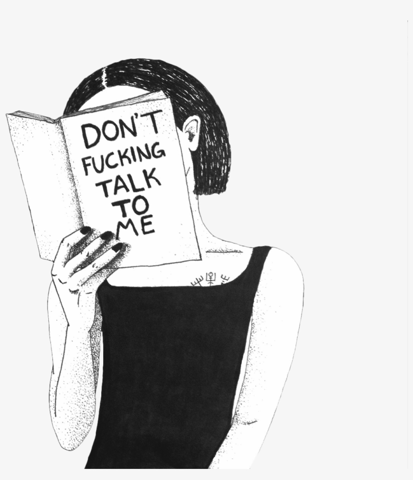 Transparent Sticker Soft Grunge Transparent Png Png - Dont Fucking Talk To Me, transparent png download