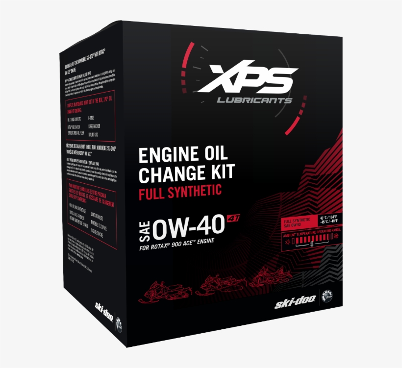 4t 0w-40 Synthetic Oil Change Kit For Rotax 900 Ace - Can-am Motorcycles, transparent png download