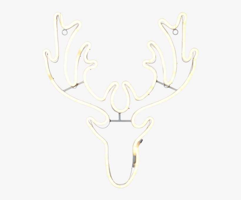 Silhouette Neoled - Star Trading Led Silhouetten Rentier Schneeflocke 300-480, transparent png download