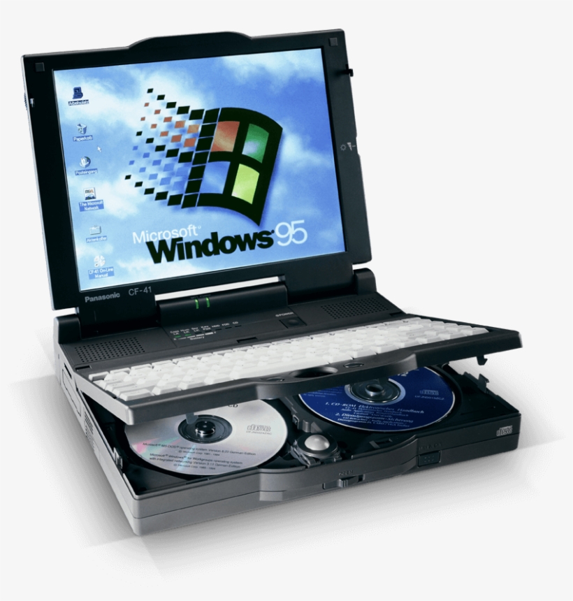 Cf-41 Windows 95 - Panasonic Toughbook Cf 71, transparent png download