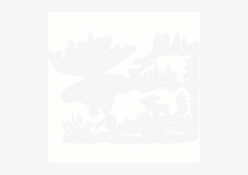 Moose Meadows - Silhouette, transparent png download