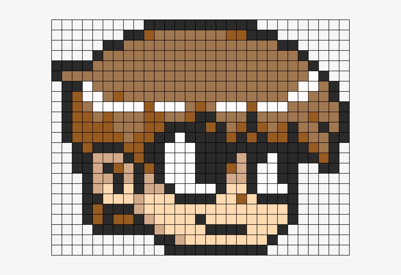 Scott Pilgrim Perler Bead Pattern / Bead Sprite - Scott Pilgrim Sprite Gif, transparent png download
