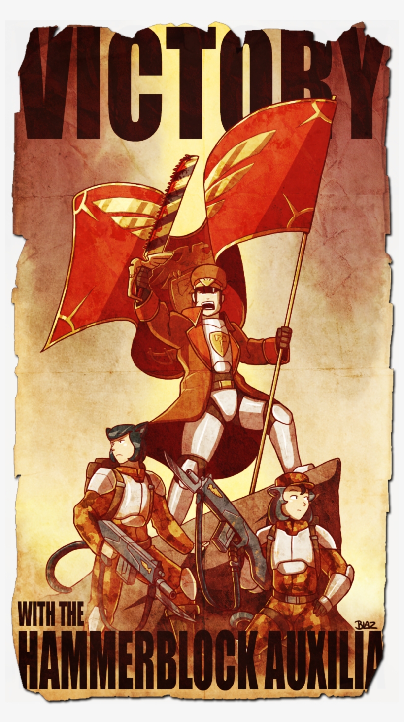 Pin By Sexy Pin Shop On Imperial Propaganda - Felinids Warhammer, transparent png download