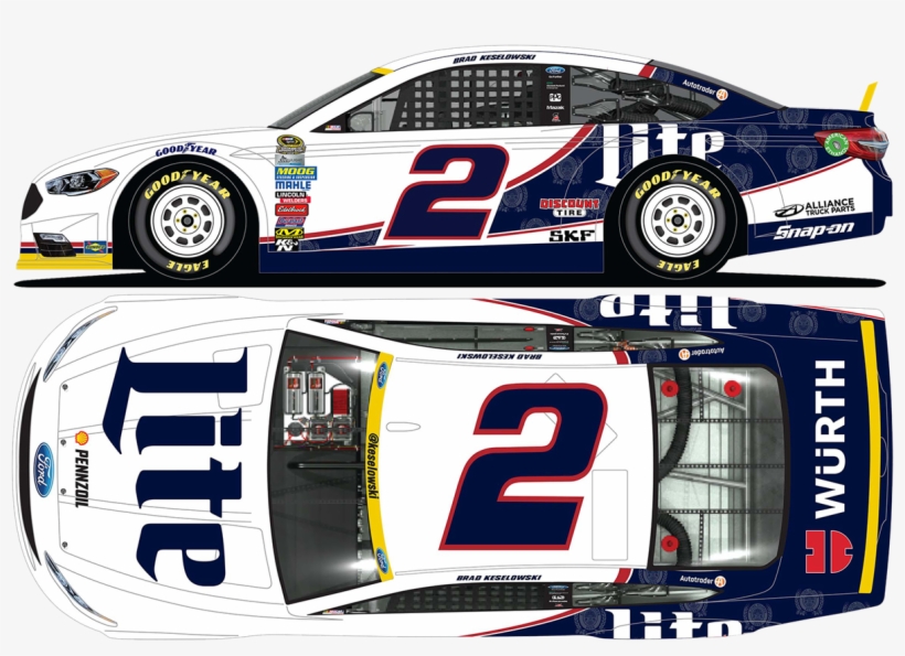 Larger Photo - Brad Keselowski 2017 Car, transparent png download