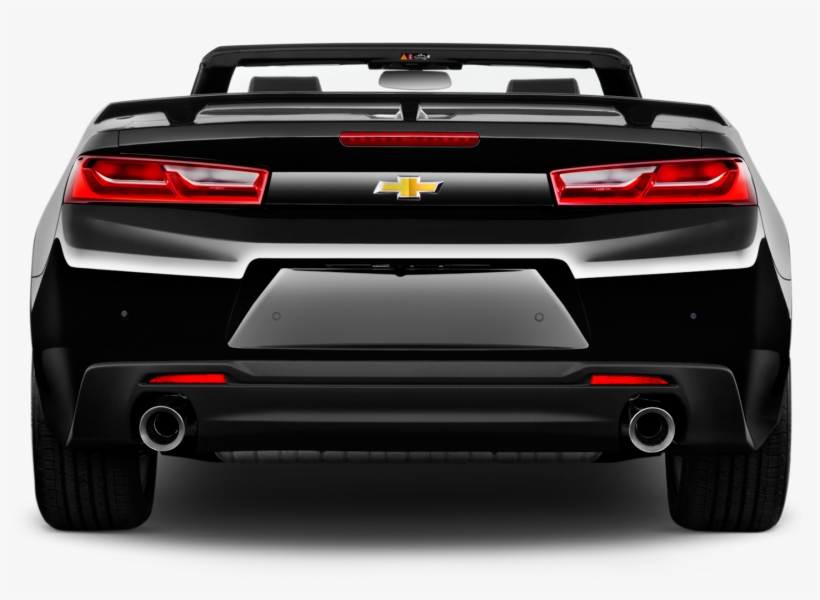 Dodge Challenger Clipart Camaro - Chevy Camaro Back View, transparent png download