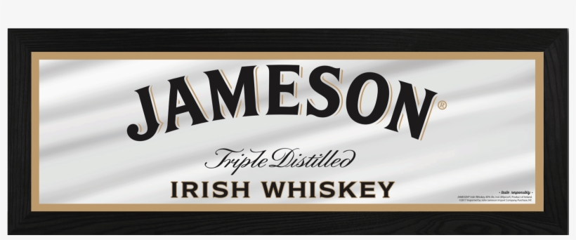Jameson Cooler Mirror - Jameson Irish Whiskey, transparent png download