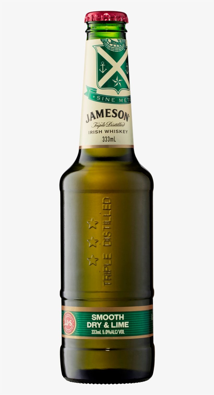 Jameson Irish Whiskey Smooth Dry & Lime 333ml - Jameson Irish Whiskey Smooth Dry & Lime, transparent png download