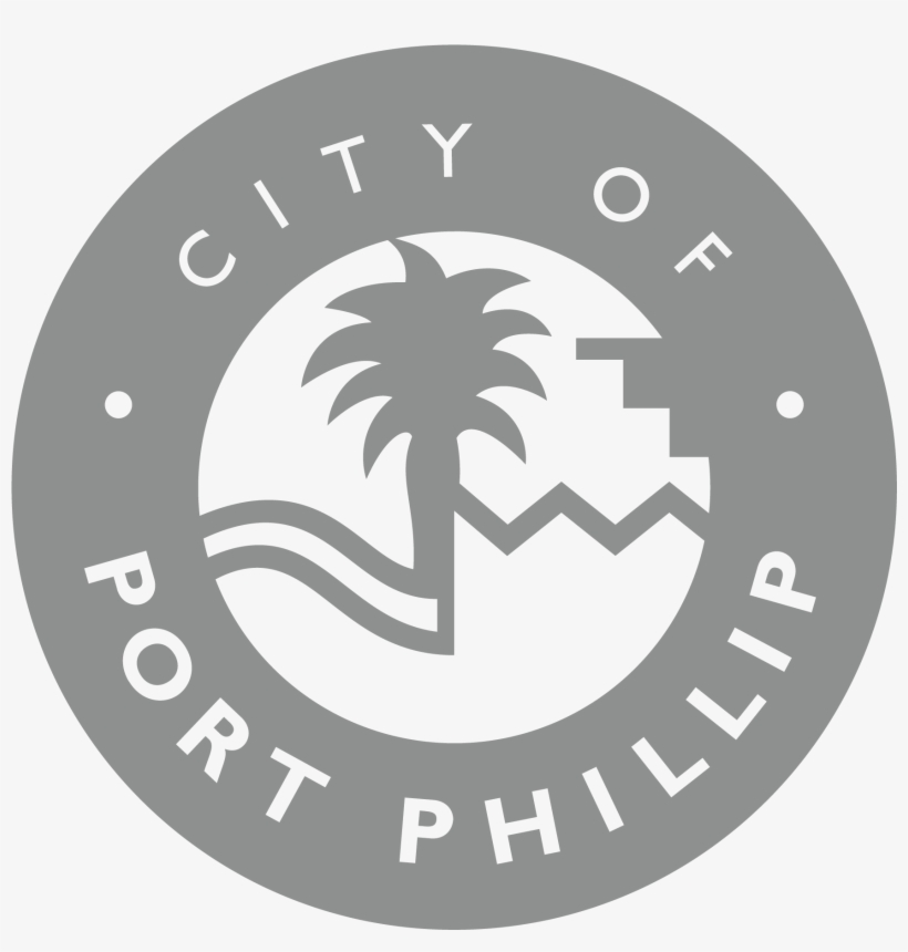 Melbourne Bike Helmet 7 Eleven - City Of Port Phillip Logo Transparent, transparent png download