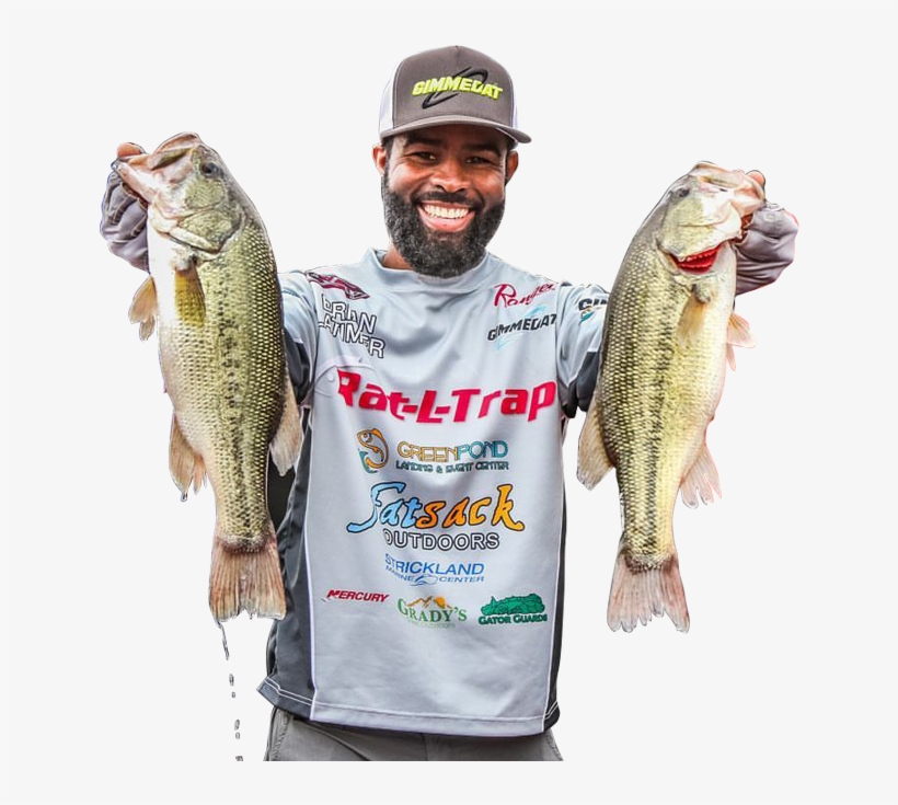 Fish With Owner - Bass, transparent png download