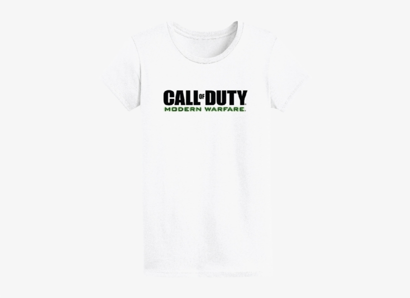 Modern Warfare Women's Logo Tee Modern Warfare Women's - Call Of Duty Modern Warfare, transparent png download