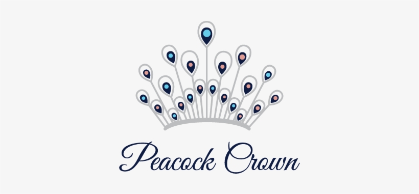 Peacock Crown - Peafowl, transparent png download