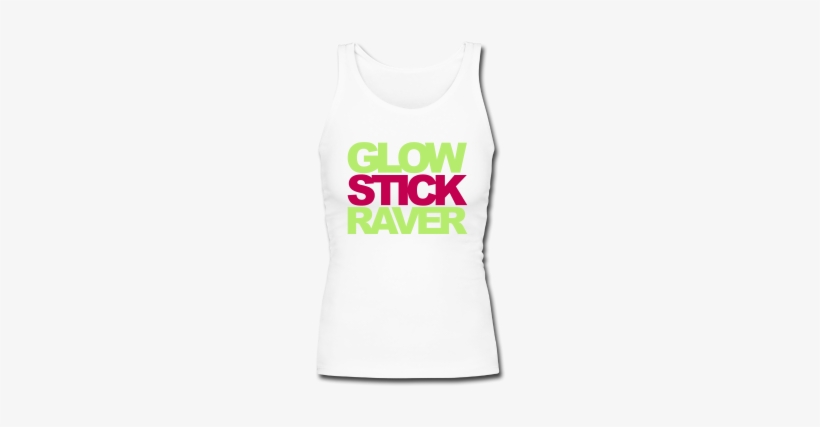 Glow Stick Raver - Active Tank, transparent png download