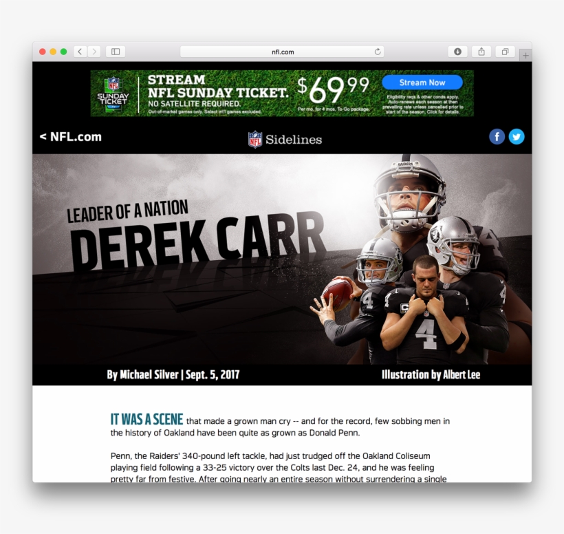 Michael Silver Explains How Carr Has Won That Level - Online Advertising, transparent png download