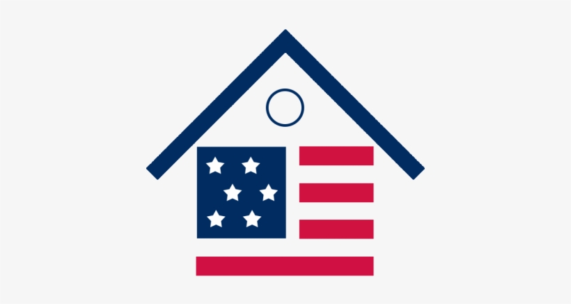 Vet Bus With Flag2 - Bus, transparent png download