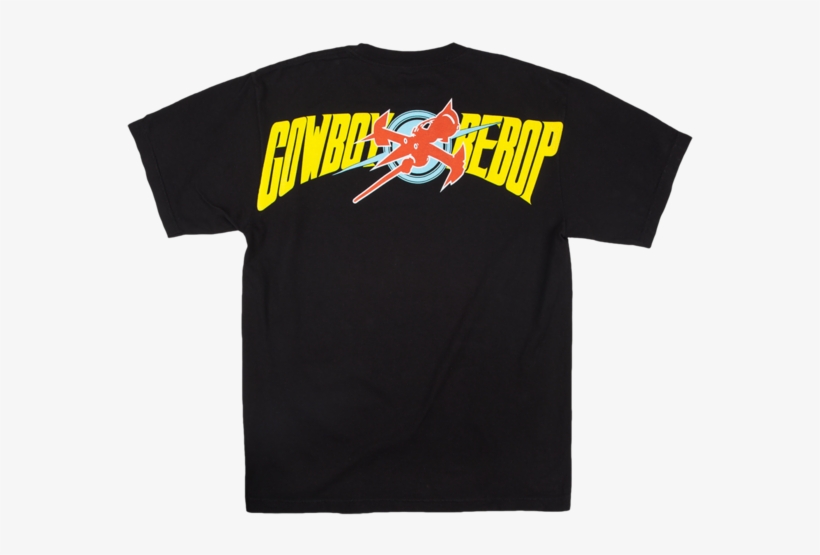 Ss Cowboy Bebop Dual Logo Black Tee - New York City, transparent png download