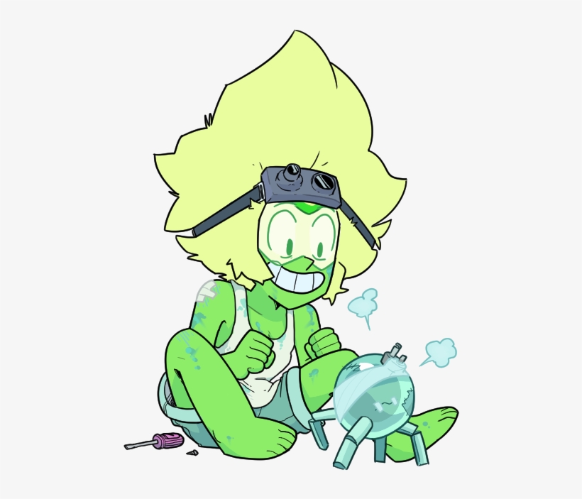 Green Fictional Character Cartoon Clip Art Leaf Organism - Shattering Robonoid Steven Universe, transparent png download