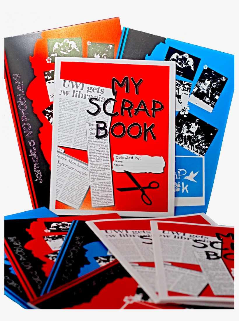 Scrap Books - Graphic Design, transparent png download