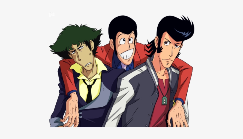 I Guess I'm Done With This A Family Portrait Of @thievinggentleman, - Spike Spiegel Fan Art, transparent png download