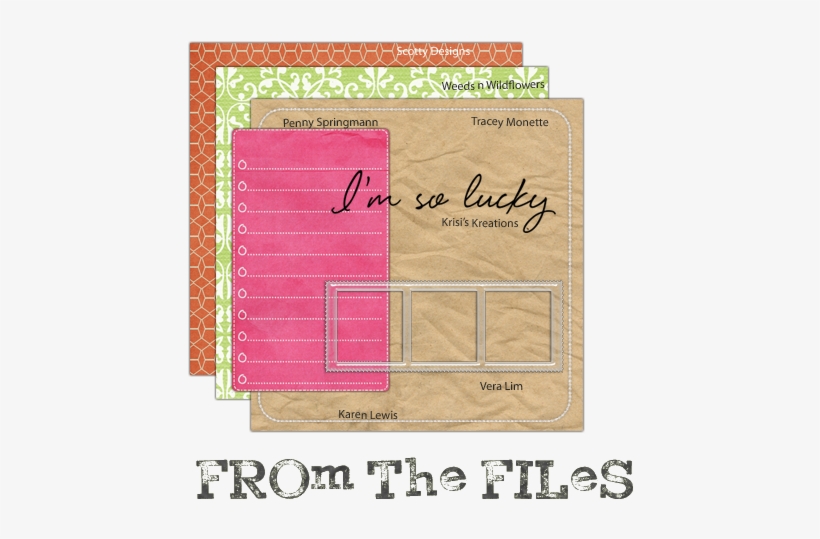 Here Are The Ingredients For This Month's Challenge - Paper, transparent png download