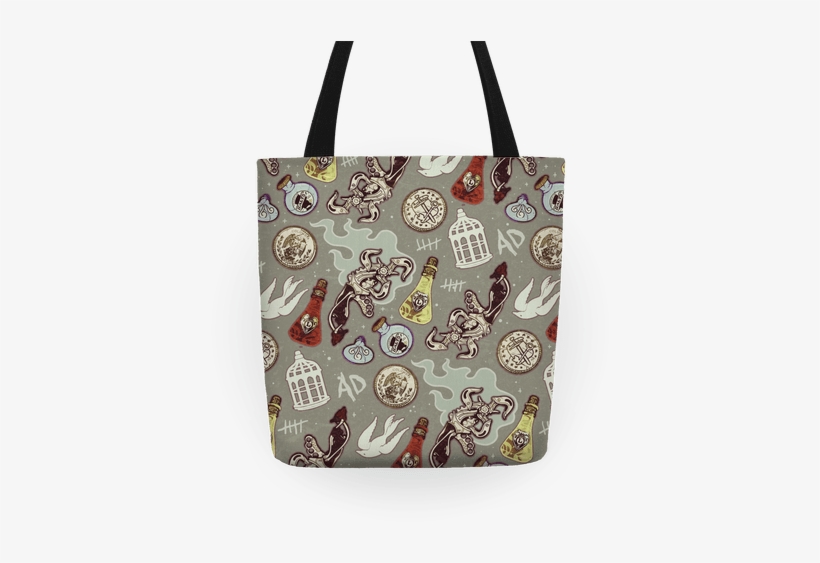 Bioshock Infinite Pattern Tote - Bioshock Infinite Pattern Tote Bag: Funny Tote Bag, transparent png download