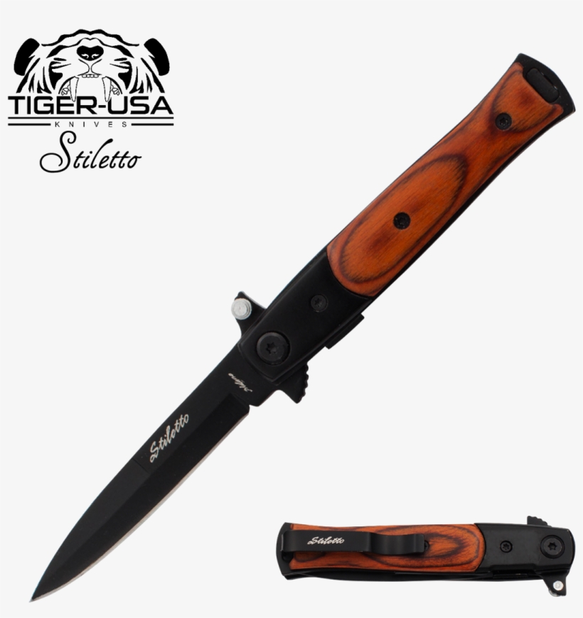 Stiletto Pocket Knife, transparent png download