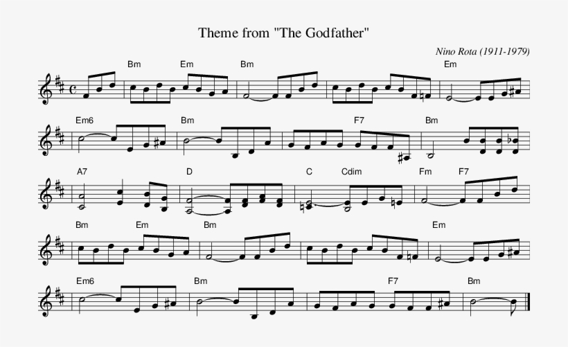 Godfather theme. Godfather love theme tabs. Love theme from the godfather. Nino rota godfather. Godfather theme.