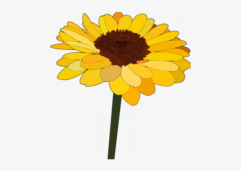 Sunflower Cartoon, transparent png download