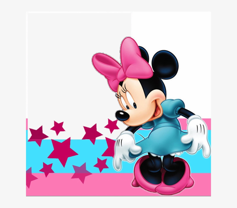 Marcos Para Photoshop Y Algo Mas - Minnie Mouse Blue Dress, transparent png download