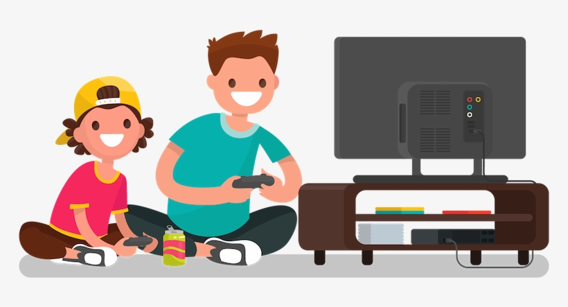 Ultimate Game Music John Leonard French Family Playing Games With Family Cartoon Png Image Transparent Png Free Download On Seekpng