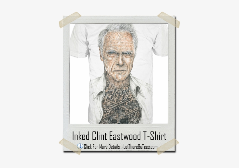 Inked Clint Eastwood - Dr Seuss Gangster, transparent png download