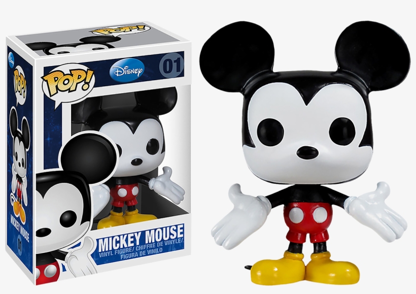 Mickey Mouse Pop Vinyl Figure - Funko Pop Mickey Mouse, transparent png download