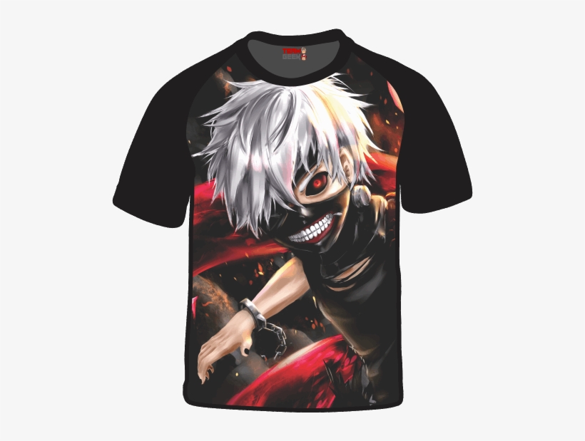 Camiseta Tokyo Ghoul Kaneki - Tokyo Ghoul Imagenes 4k, transparent png download