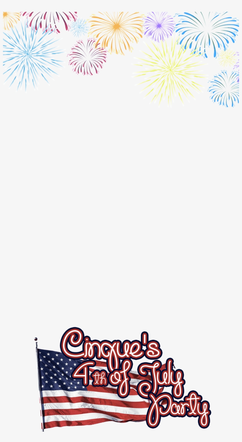 Monique Fireworks Theme - Flag Of The United States, transparent png download