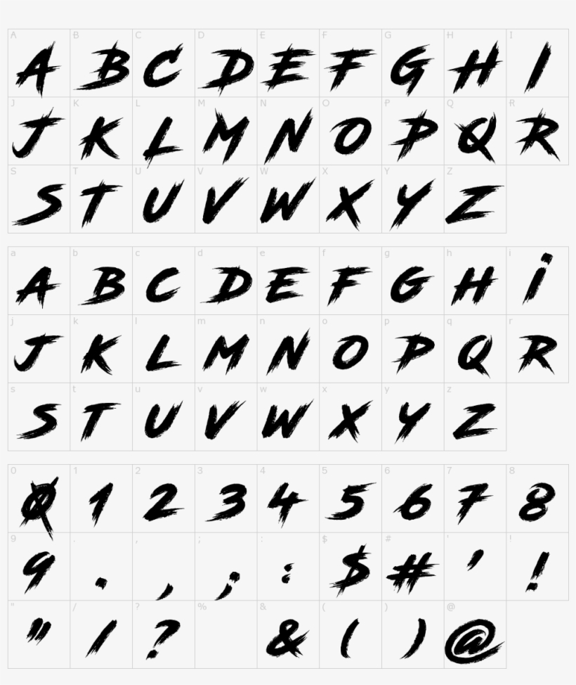 Road Rage Font - Typeface, transparent png download