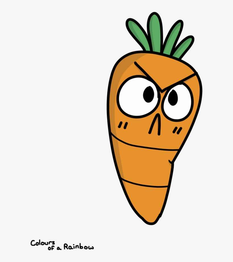 Carrot Rage By Colours - Rainbow, Rainbow, transparent png download