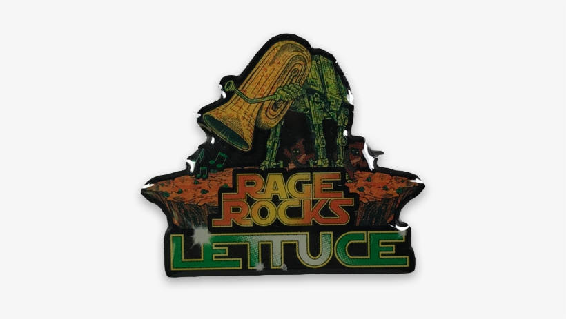 Lettuce Rage Rocks Pin - House, transparent png download