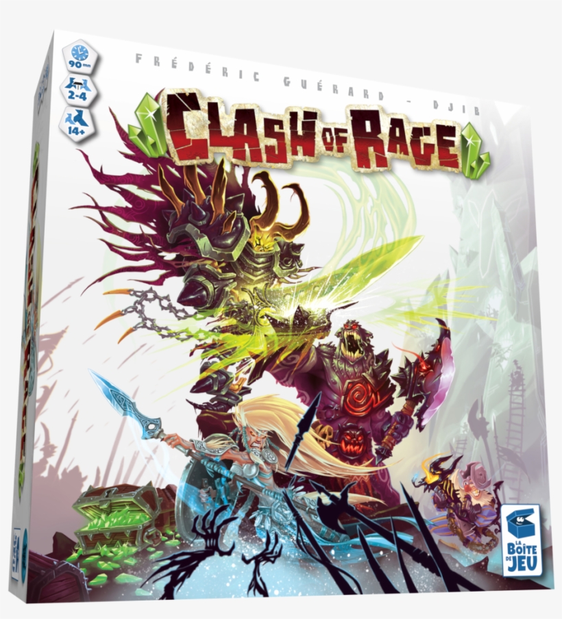 Clash Of Rage 3d Packshot - Clash Of Rage Board Game, transparent png download