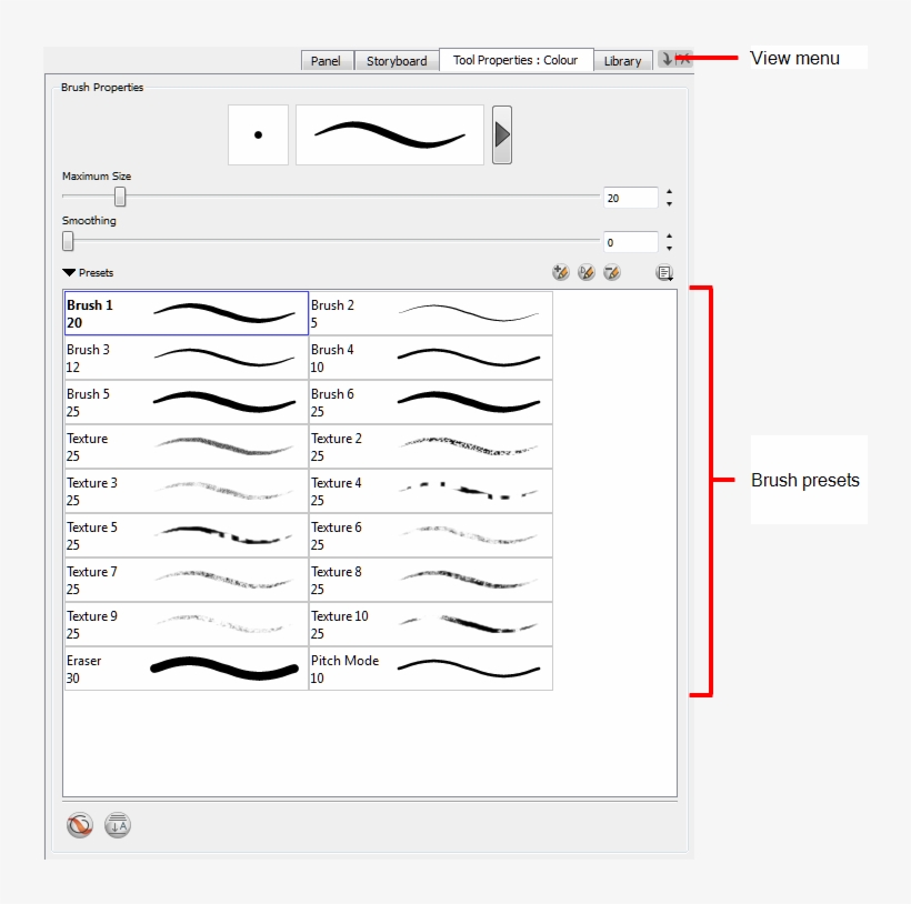 How To Create A Brush Preset - Brush, transparent png download