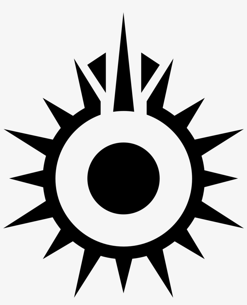 Black Sun Star Wars Logo, transparent png download