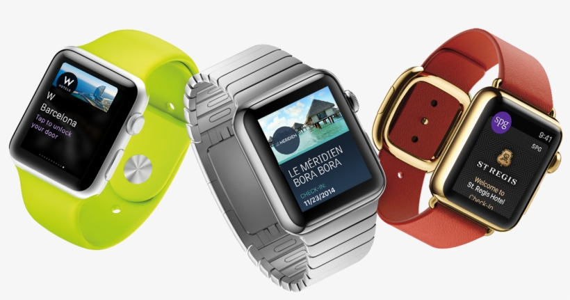 The Spg App For Apple Watch Provides The Industry-first - Apple Watch, transparent png download