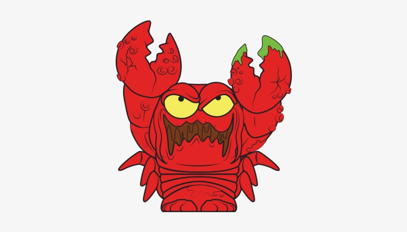 Rottin Lobster 1 - Grossery Gang Series 3 Characters, transparent png download
