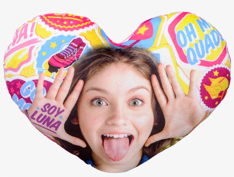 Soy Luna Heart&amp - Soy Luna Hjärtformad Kudde 16074, transparent png download