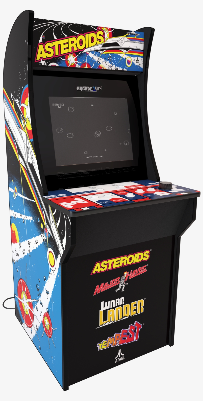 Arcade1up Asteroids Machine, 4ft, transparent png download