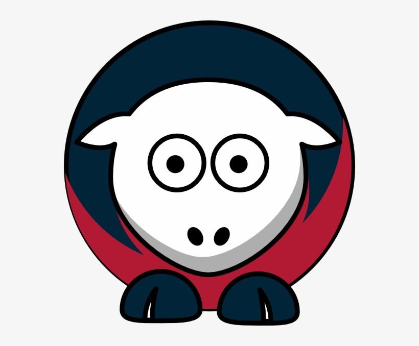 Sheep 3 Toned Houston Texans Colors Svg Clip Arts 570, transparent png download