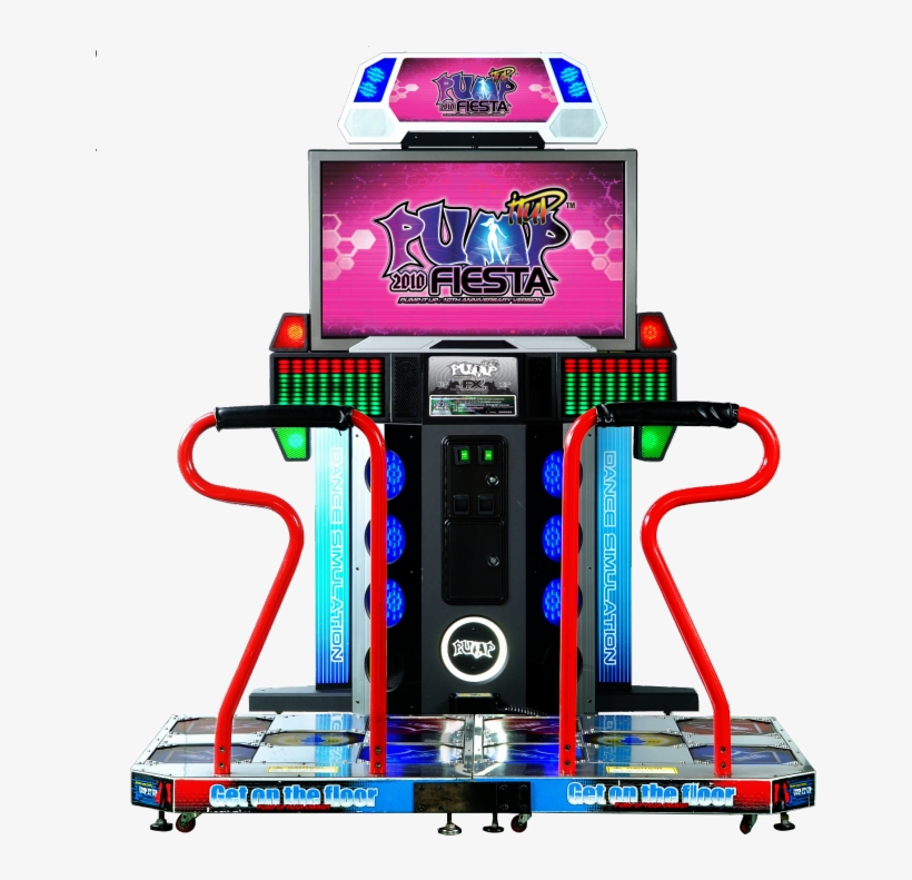 Pump It Up Fiesta 2010 Dance Arcade Exer Fitness Machine - Pump It Up Fiesta 2010, transparent png download