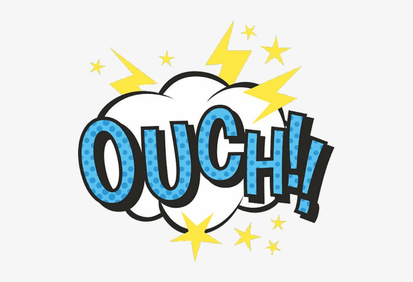 Pop Art Png Ouch, transparent png download